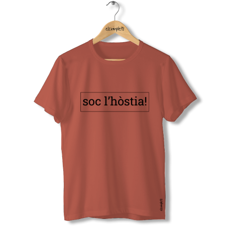 Soc l'hòstia! - samarreta unisex - Els Ximplets