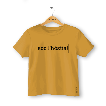 Soc l'hòstia - samarreta infantil - unisex | Els Ximplets