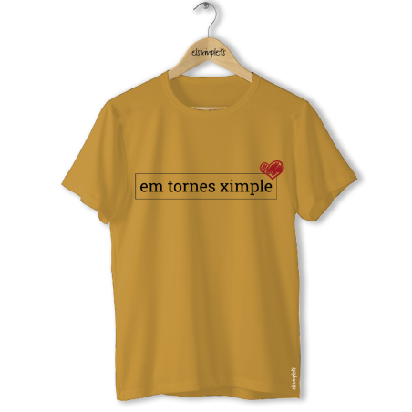 em-tornes-ximple-samarreta-unisex | Els Ximplets