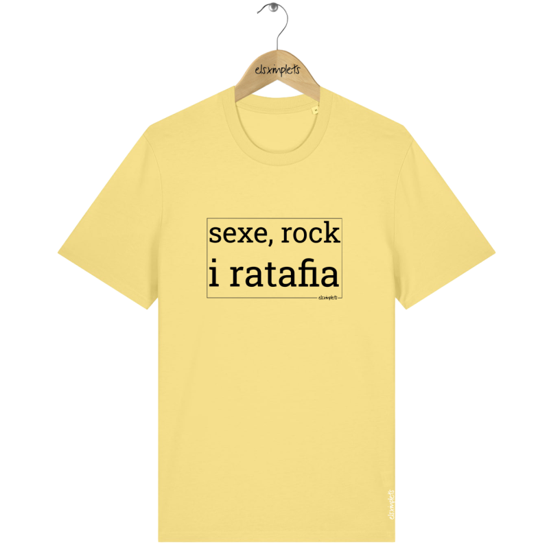 Sexe, rock i ratafia - samarreta unisex | Els Ximplets