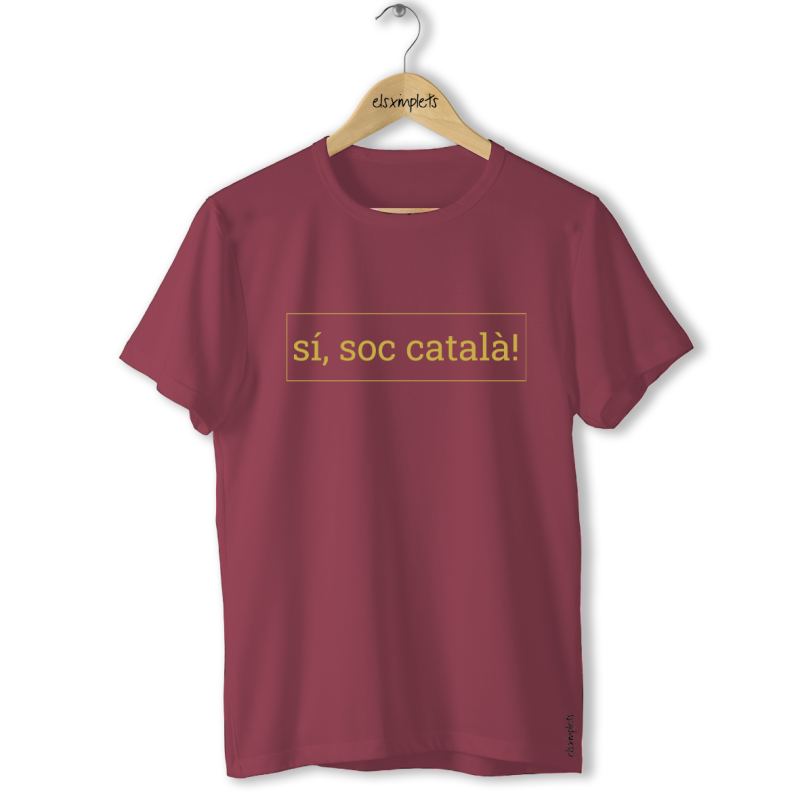 sí, soc català! - samarreta unisex | Els Ximplets
