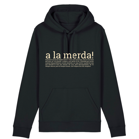Dessuadora | a la merda! | Cotó orgànic | Els Ximplets