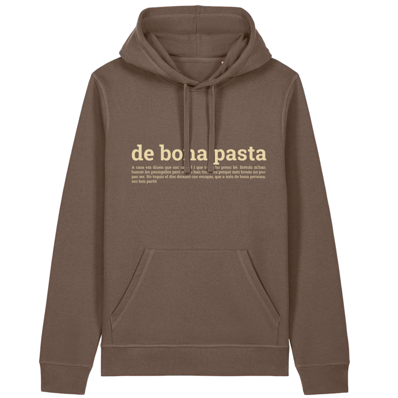 Dessuadora | bona pasta | Cotó orgànic | Els Ximplets