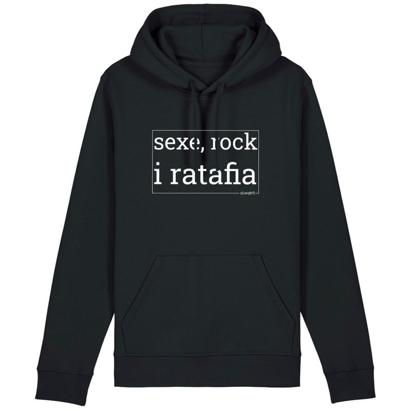 Dessuadora | Sexe rock i ratafia | Cotó orgànic | Els Ximplets