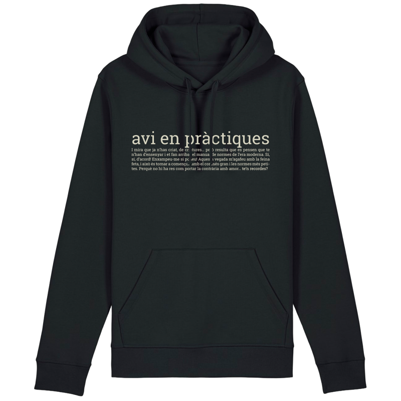 Dessuadora | avi en pràctiques | Cotó orgànic | Els Ximplets