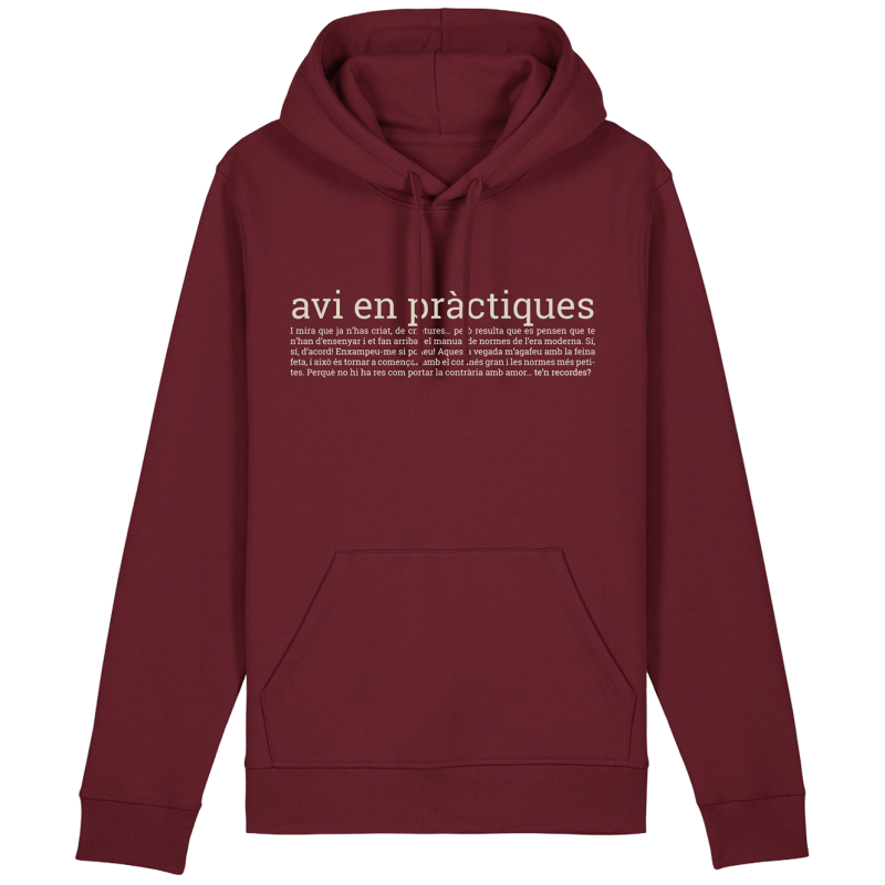 Dessuadora | avi en pràctiques | Cotó orgànic | Els Ximplets