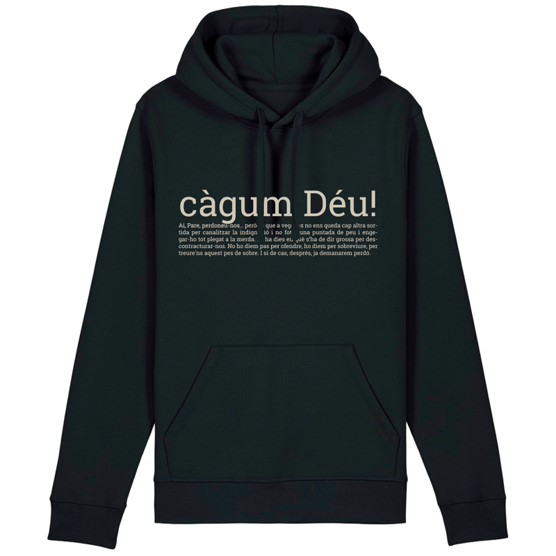 Dessuadora | càgum Déu! ai, pare, perdon | Cotó orgànic | Els Ximplets