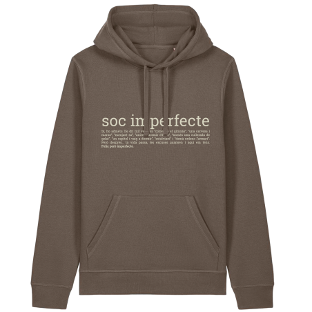 Dessuadora | soc imperfecte | Cotó orgànic | Els Ximplets