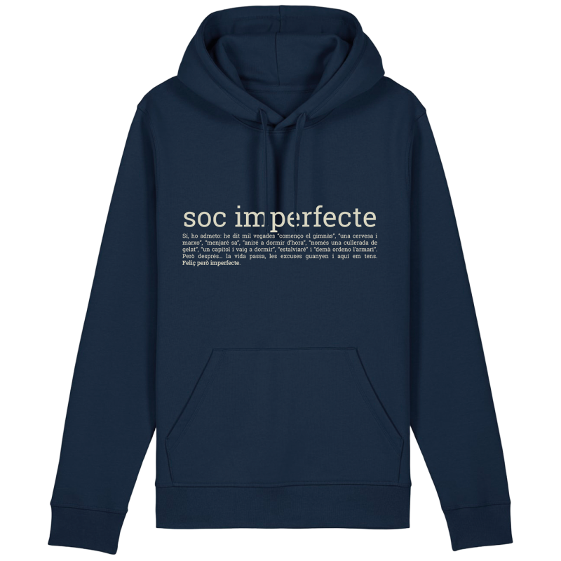 Dessuadora | soc imperfecte | Cotó orgànic | Els Ximplets