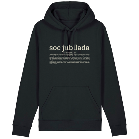 Dessuadora | soc jubilada | Cotó orgànic | Els Ximplets