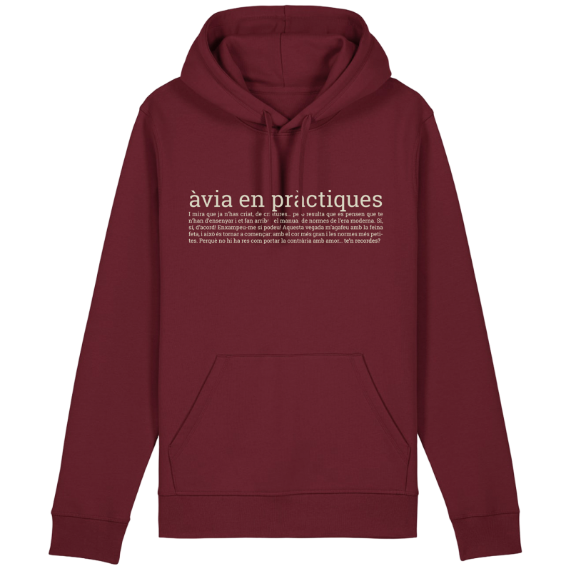 Dessuadora | àvia de pràctiques | Cotó orgànic | Els Ximplets