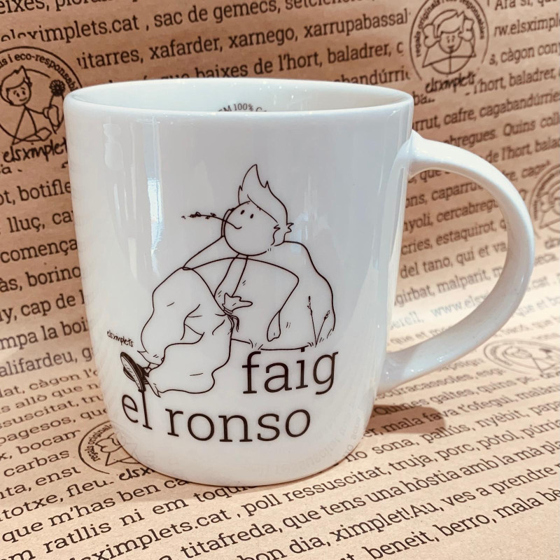 faig-el-ronso | tassa porcellana | els ximplets