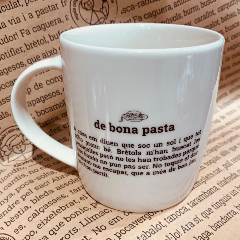 de bona pasta | tassa porcellana | els ximplets