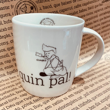 quin pal! | tassa porcellana | els ximplets