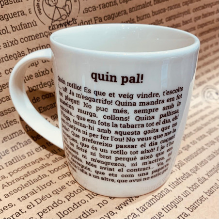 quin pal! | tassa porcellana | els ximplets