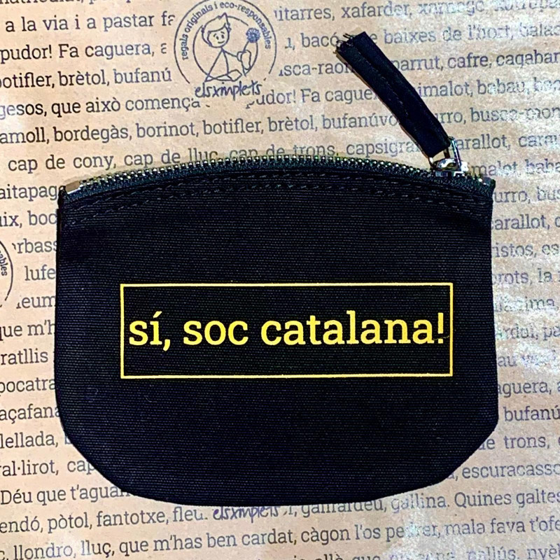 Soc catalana - Estoig portamonedes - Els Ximplets