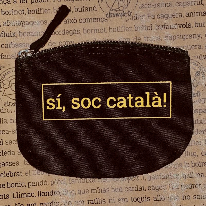 Soc catalana - Estoig portamonedes - Els Ximplets