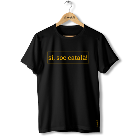 SÍ, SOC CATALÀ! - Samarreta unisex