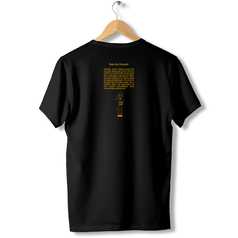 LLUM, FOC, FRICANDÓ - Samarreta unisex