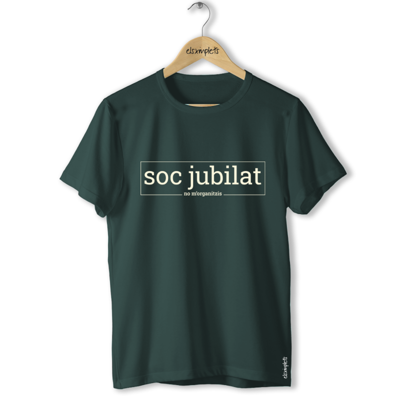 SOC JUBILAT - Samarreta unisex