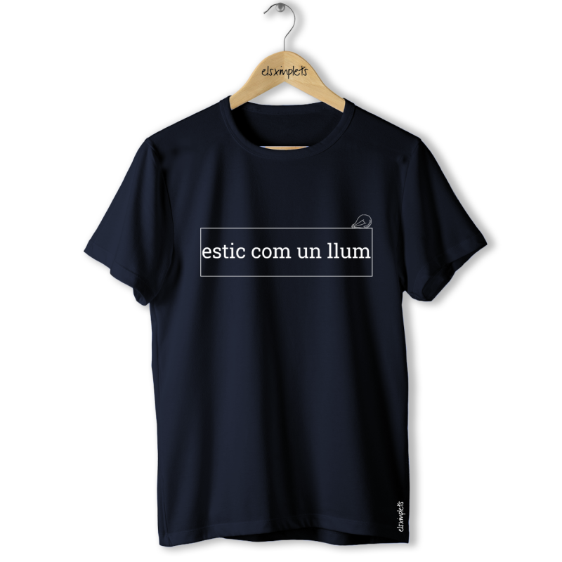 ESTIC COM UN LLUM - Samarreta unisex