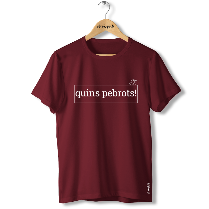 QUINS PEBROTS - Samarreta unisex