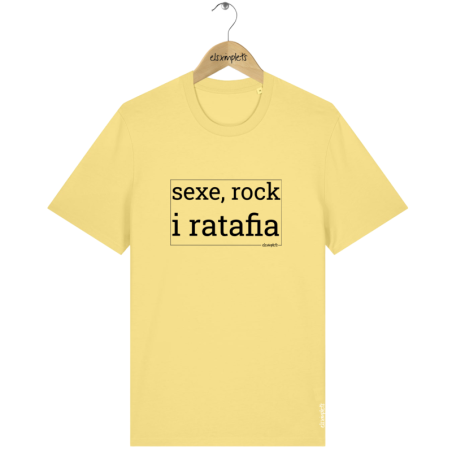 SEXE ROCK I RATAFIA - Samarreta unisex