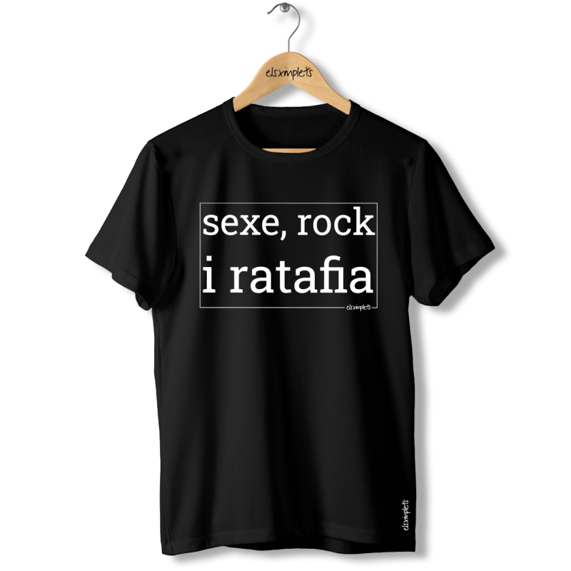 SEXE ROCK I RATAFIA - Samarreta unisex
