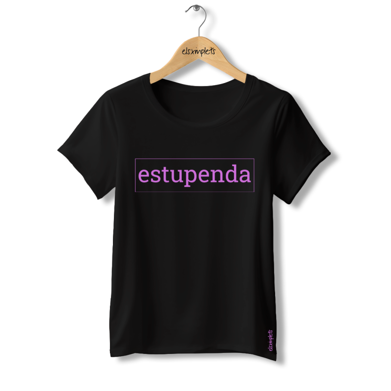 ESTUPENDA - samarreta dona coll ample