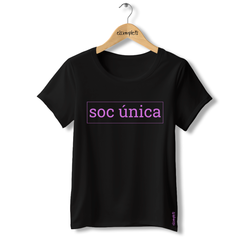 SOC UNICA - samarreta dona coll ample