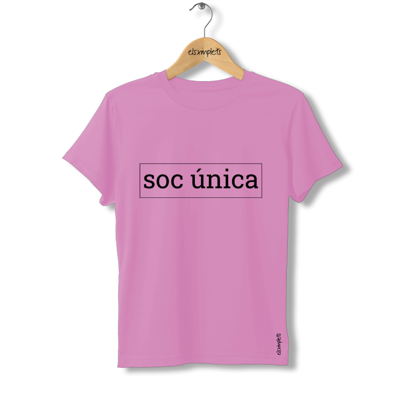 SOC ÚNICA - Samarreta dona coll rodó