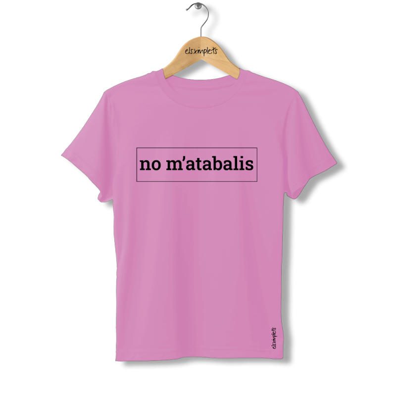 NO M'ATABALIS - Samarreta dona coll rodó