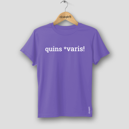 QUINS *VARIS - Samarreta dona coll rodó