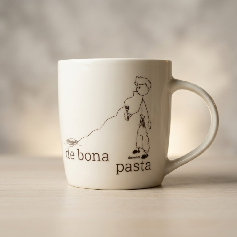 de bona pasta | tassa porcellana | els ximplets