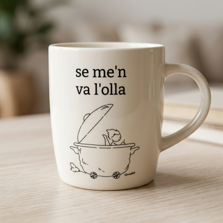 Tassa disseny català | se me'n va l'olla | Els Ximplets