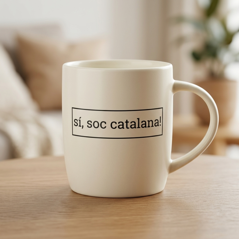 sí ,soc catalana! | tassa porcellana | els ximplets