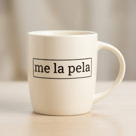 me la pela | tassa porcellana | els ximplets