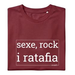Sexe, rock i ratafia - samarreta unisex | Els Ximplets