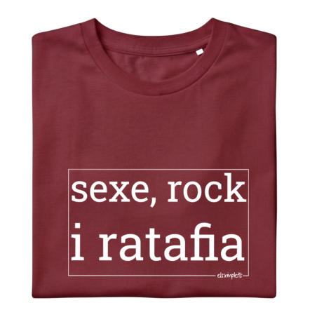 Sexe, rock i ratafia - samarreta unisex | Els Ximplets