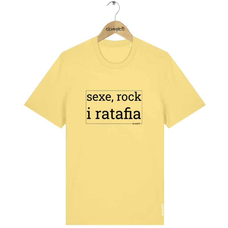 Sexe, rock i ratafia - samarreta unisex | Els Ximplets