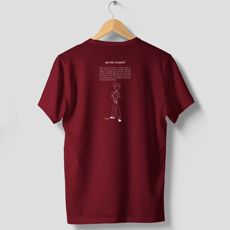 Qui em va parir - samarreta unisex | Els Ximplets