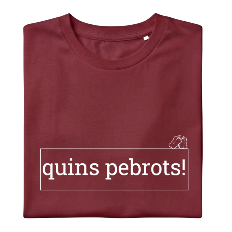 QUINS PEBROTS - Samarreta unisex