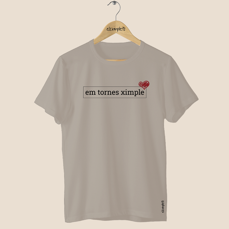 EM TORNES XIMPLE - Samarreta unisex