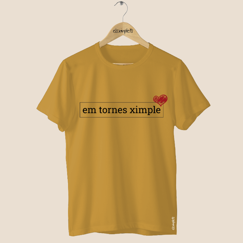 EM TORNES XIMPLE - Samarreta unisex
