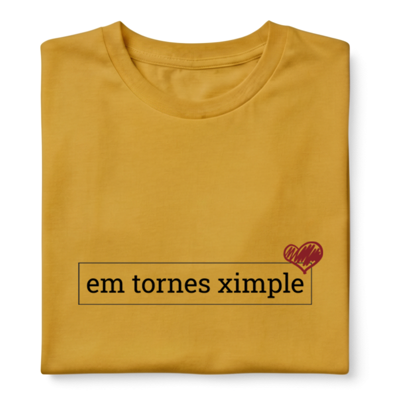 EM TORNES XIMPLE - Samarreta unisex