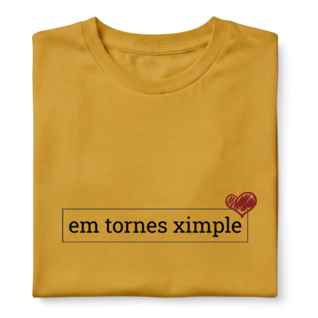 EM TORNES XIMPLE - Samarreta unisex