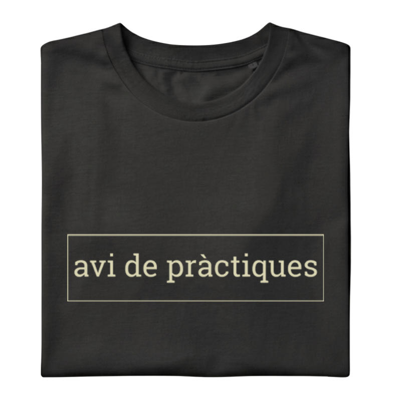 AVI DE PRACTIQUES - Samarreta unisex