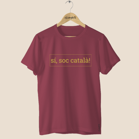 SÍ, SOC CATALÀ! - Samarreta unisex