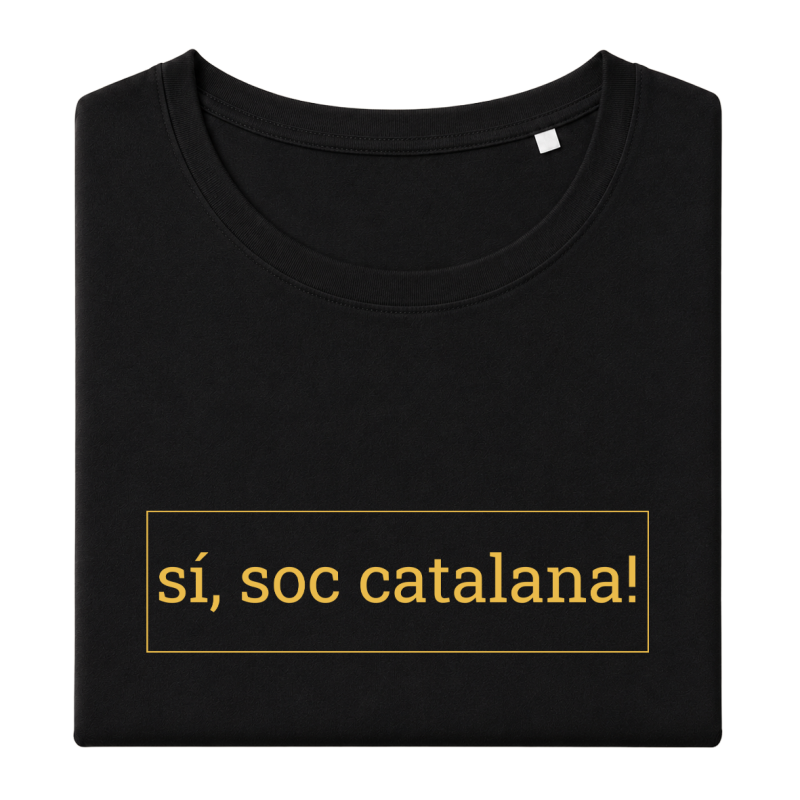 SÍ, SOC CATALANA - samarreta dona coll ample
