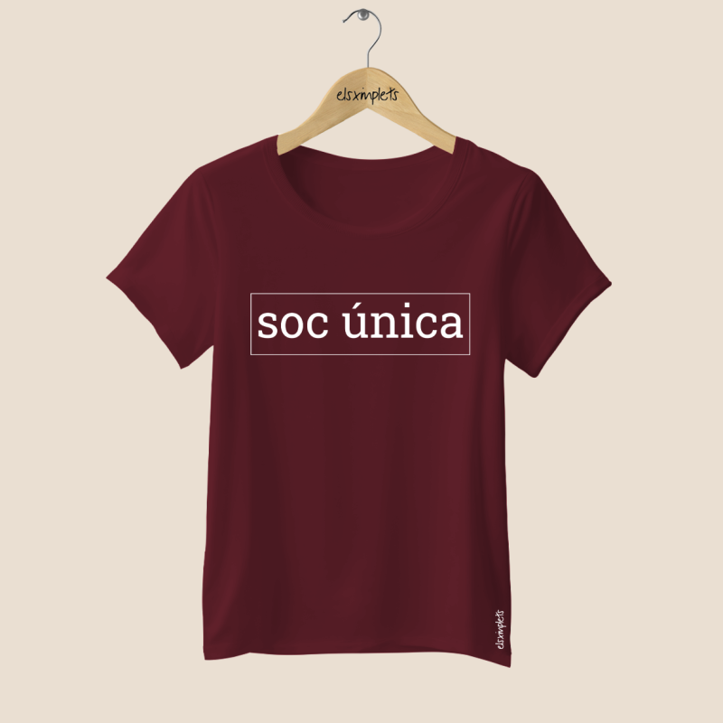 SOC UNICA - samarreta dona coll ample